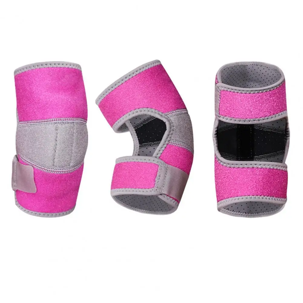 

Children Elbow Pads Youth Football Collision Protectors Kids Sports Elbow Pads with Shockproof Silicone Pad Breathable for Joint