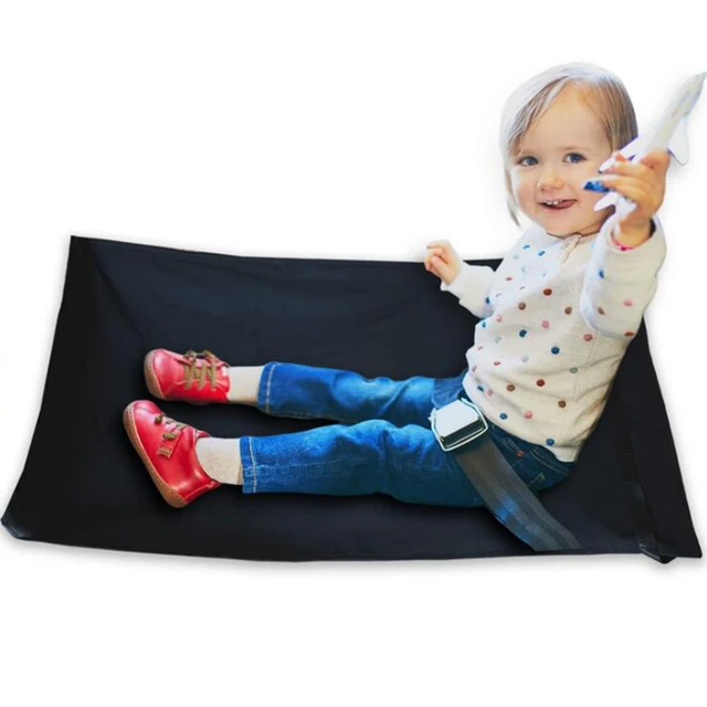 Repose-pieds d'avion portable pour enfants, prolongateur de siège de  sommeil, coussin de siège, lit d'avion, tout-petit volant, bébé - AliExpress