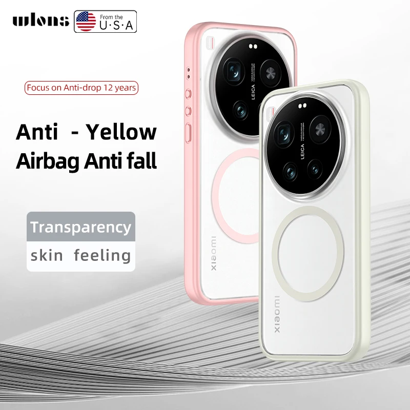 Magsafe Matte Shockproof Magnetic Armor Wireless Charging Case