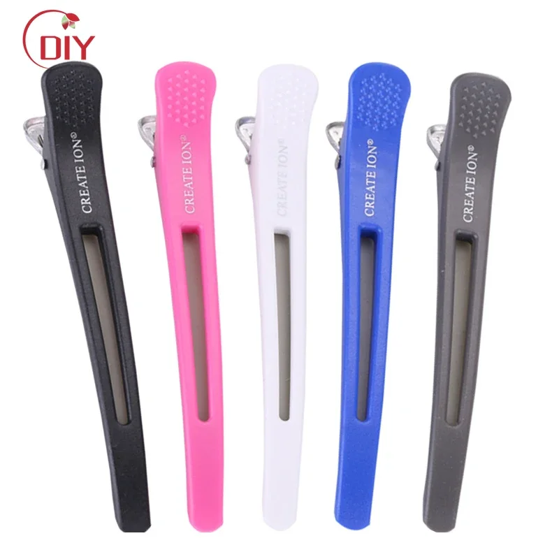 

6Pcs Alligator Hair Clips Hairdressing Clamps Claws Section Clips Barber Crocodile Hairpin Salon Styling Tools Hair Accessories