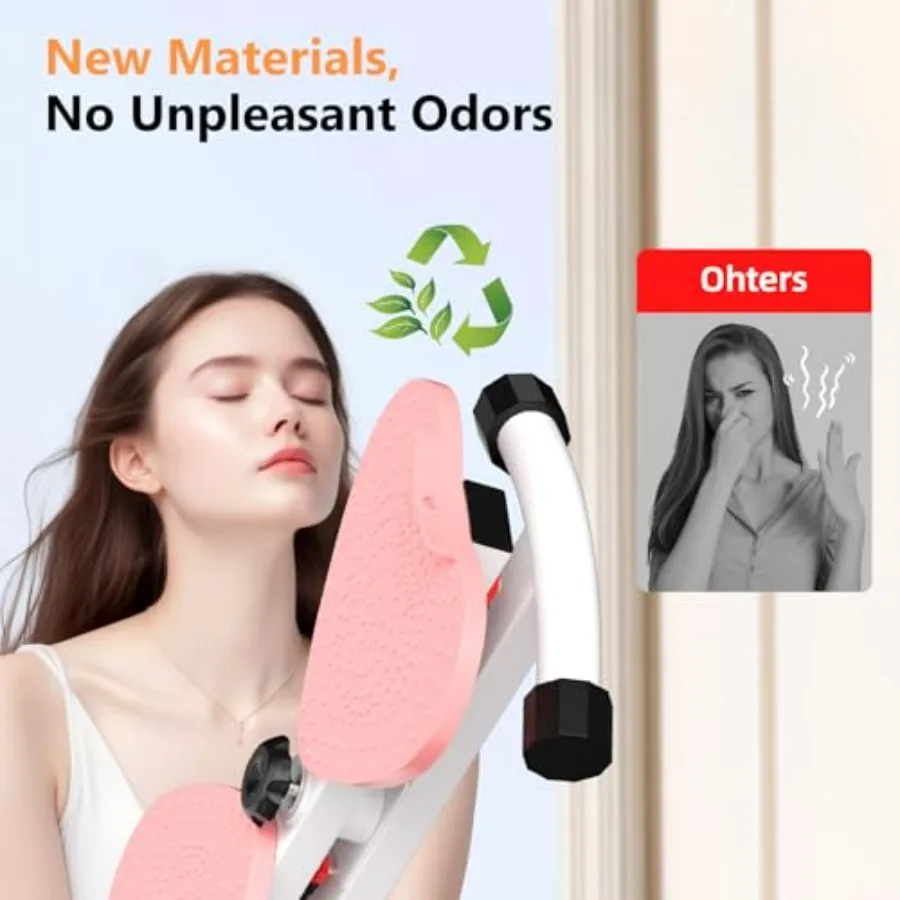 Waist Twister Machine Exercise, Ab Twister Board with 330 lbs Weight Capacity Ultra-Quiet Pilates Board for Women Belly Fat Loss