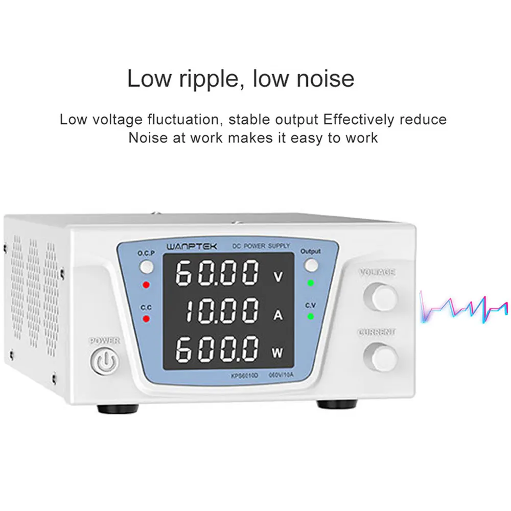 30v 20a wanptek fonte de alimentação estabilizada laboratório dc 60v 10a