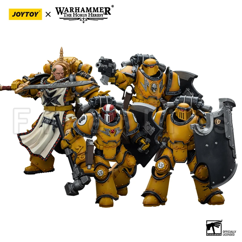 [Pre-Ordine] 1/18 Joytoy Action Figure 40K Imperial Fist Legion Mkiii Breacher Squad E Sigismondo First Captain Spedizione Gratuita