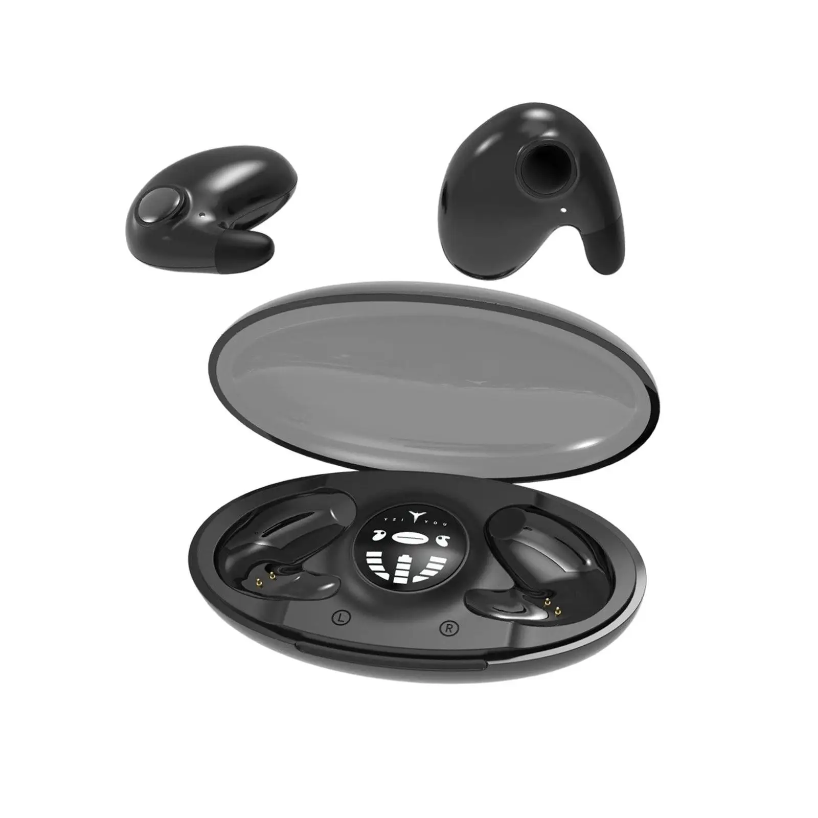 Mini in Ear Earphones IPX5 Waterproof HD Call Stereo Sound Wireless Earbuds Skin Color 3