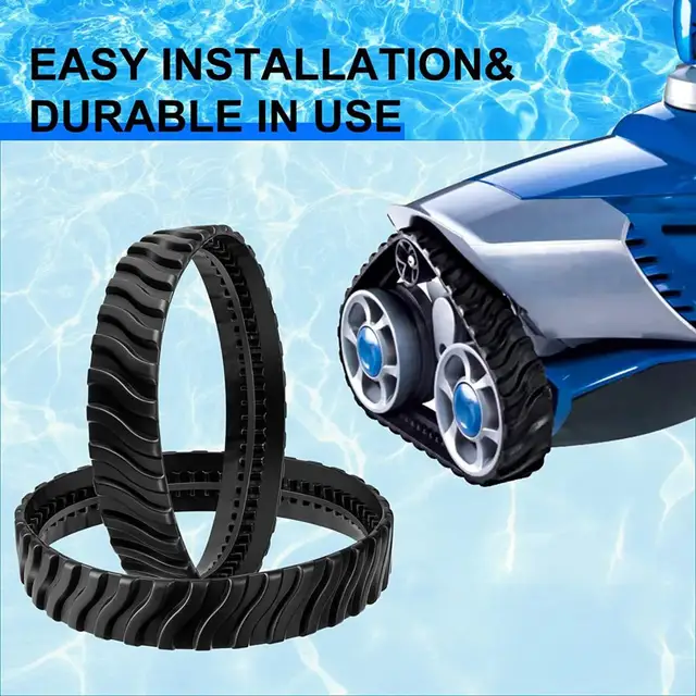 2Db R0526100 Medence Tisztító Sín Gumi Mosó Gumiabroncs -Pálya Csere Zodiac/Mx8 Elit Mx6 Mx8