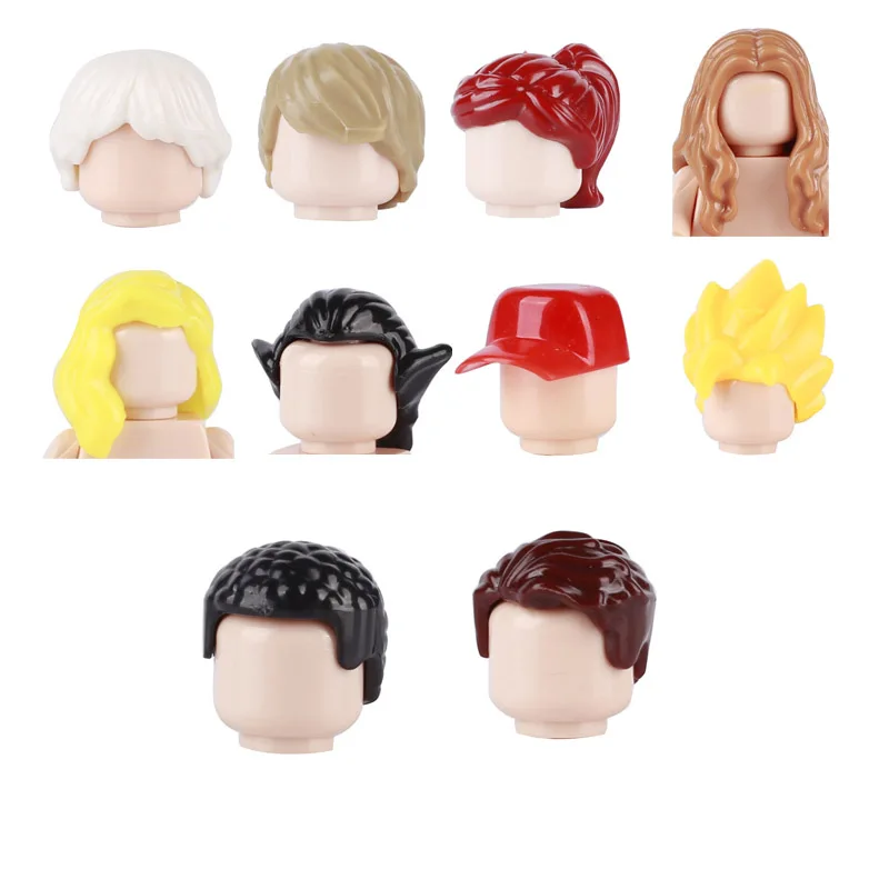 Urban Character Building Blocks: DIY Hairstyle & Headwear Accessories Set