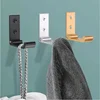 Folding Hook Wall-Mounted Foldable Hanging Hook Household Bathroom Kitchen Supplies Storage Multi-Function Towel Coat Hooks 1