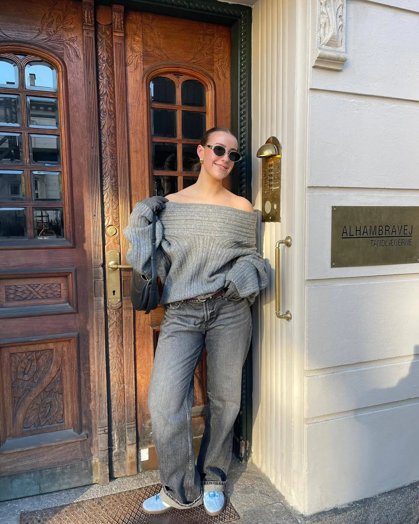 Knit Sweater Pullover For Women Loose Off-Shoulder Ribbed Long Sleeve Fashion Streetwear Knitwear Casual Autumn Sweater