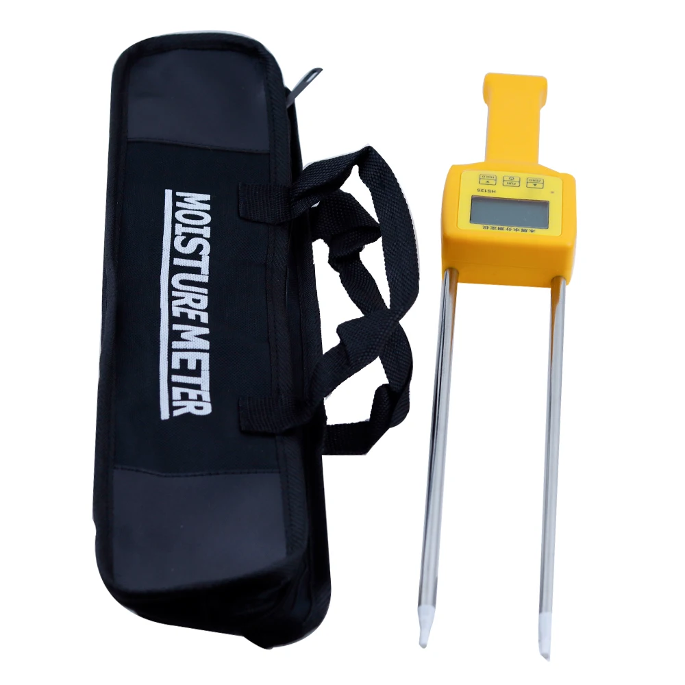 Portable Sawdust Moisture Meter Wood Chip Analyzer Tester HS125