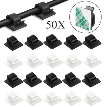 รถอุปกรณ์เสริมแคลมป์สาย Guiding Line Self-กาวการจัดการสายคลิปสายไฟการจัดสายไฟไฟฟ้าอุปกรณ์ WINDER 1