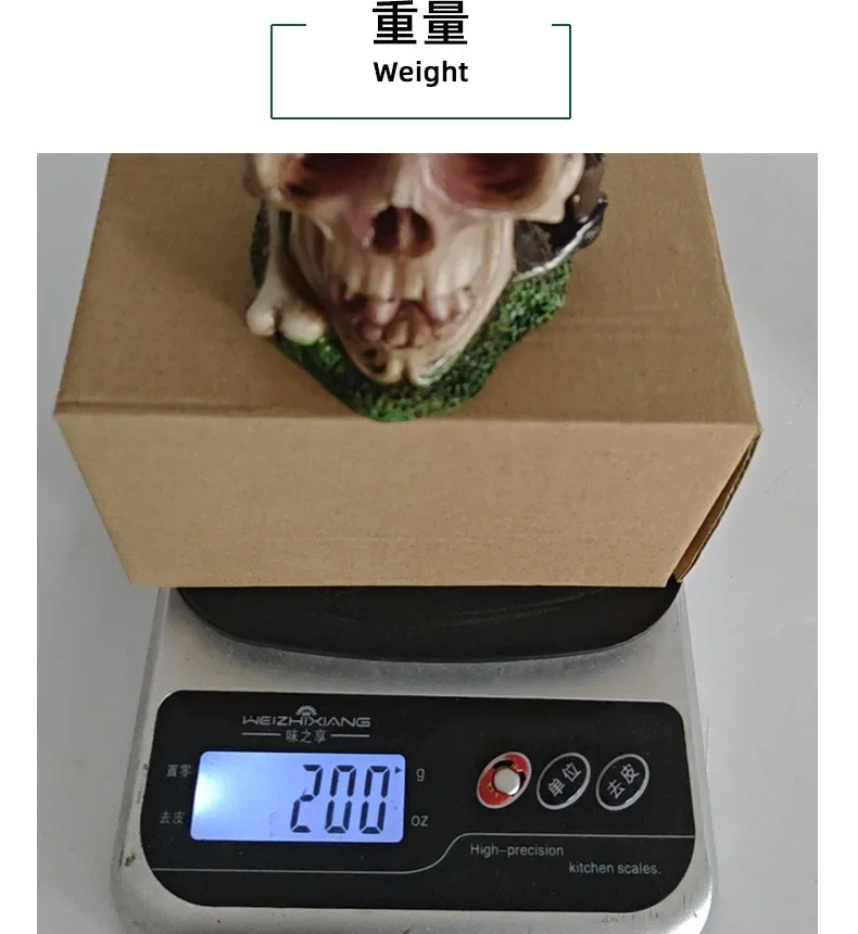 Miniature Skeleton Statue Head Statue Realistic Miniature Skull Heads Collectible Figurines Fake Skeletons Realistic Miniature