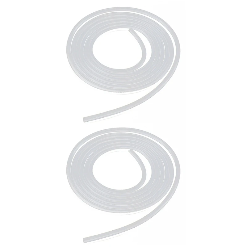 

2X 2 Meter Silicone Tube Silicone Tube Pressure Hose Highly Flexible 4 X 6Mm
