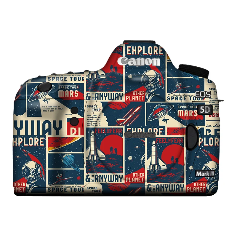 Canon EOS 5D mark III 5DIII 5D3 카메라 바디 스킨 스티커 데칼 프로텍터 안티 스크래치 코트 랩 커버 케이스 용 카메라 스킨