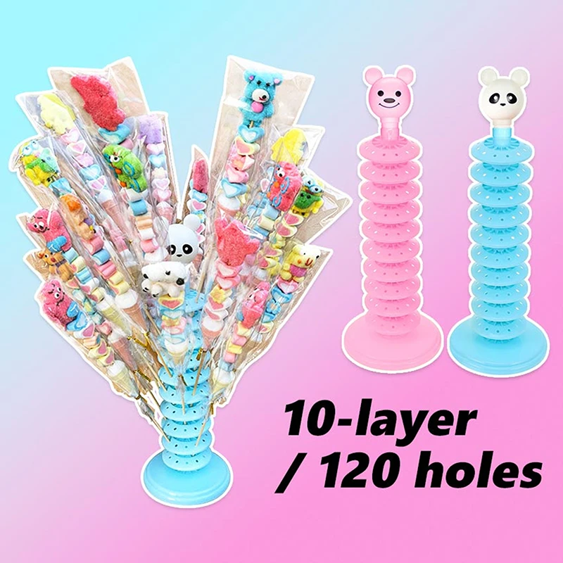 Lollipop Rack Dessert Stand Multi-Tier Lollipop Stand Adjustable Lollipop Holder Display Rack