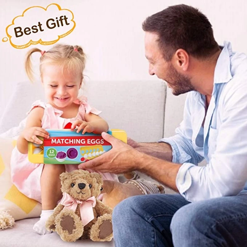 Educational Puzzles Montessori Smart Eggs Toy For Children 2 3Y