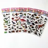 6 Sheets 3d Pet Dog and Marie Cat Stickers for Car Styling Scrapbook Animal Fish Dinosaur Bubble Stickers Reward Kids Toys 4