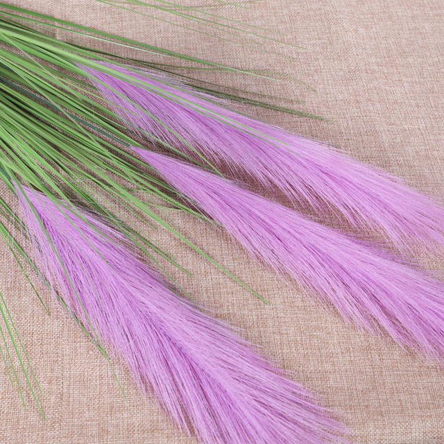 Reed Grass Dog's Tail Grass Spring Wedding Party Living Room Home Decoration Flower Arrangement Diy Fake Reed Bouquet