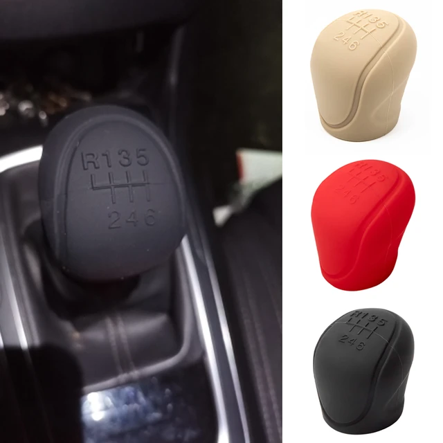 Couvercle de pommeau de levier de vitesse en silicone pour voiture