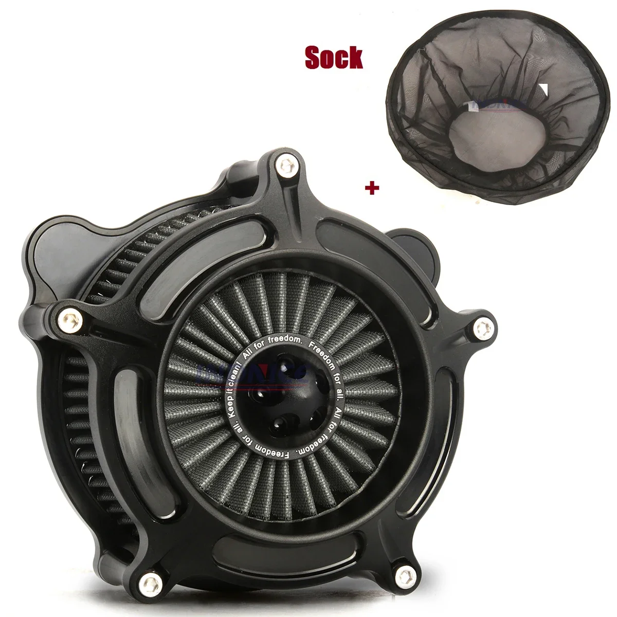 

Turbine Spike Air Cleaner For harley sportster 883 1200 1991-2022 air filter for Dyna Softail Fatboy Touring FLHR FLHX