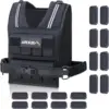 6943-20919c.jpg Adjustable Weighted Vest Men 20lbs/30lbs/40lbs Weights with Reflective Stripe, Weight Vest Woman Workout Vest for Strength Train