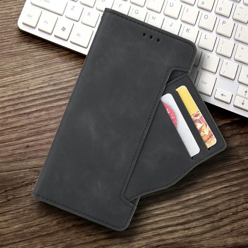 Luxury Flip Cover with Removable Wallet and Card Holder - Premium 5G Protection Case