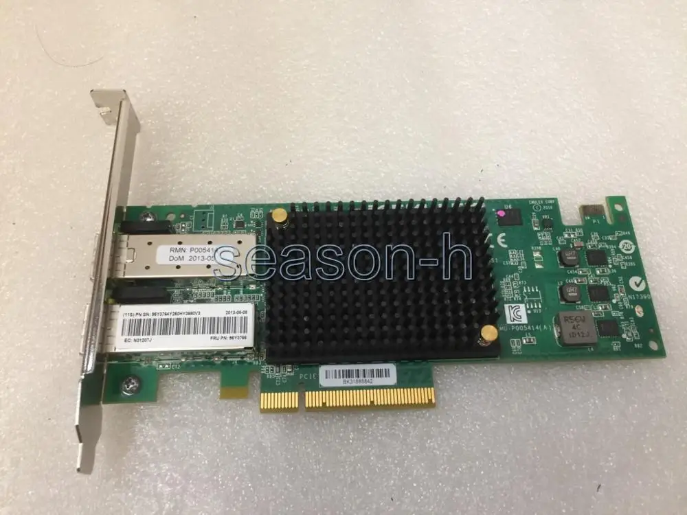 95Y3766 10Gb Ethernet Sanal Kumaş Adaptörü tam profil braketli ağ kartı