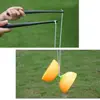 Sensory Training Equipment Leather Chinese Diabolo Soft Thicken Chinese Yo-yo Bowl Shape Diabolo Toy Outdoor 3