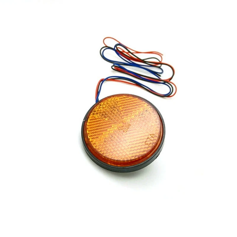 High-Performance Red LED Reflector Brake and Turn Signal Light for Motorcycles, Cars, and Trucks