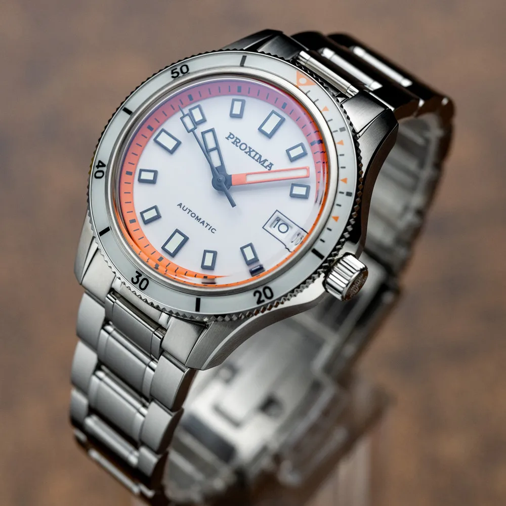 Proxima PX1738 Luxury Men Watch Enamel Dial Full Luminous 39mm