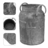 Metal Milk Jug Planter Child Water Pitcher Decorative Rustic Vase Galvanized Sheet Flower Pot 3