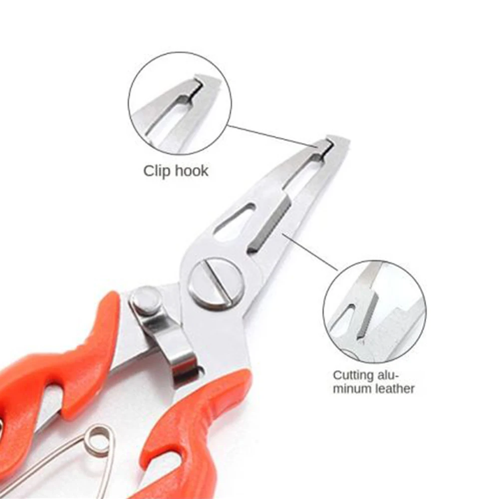 Stainless Steel Curved Mouth Luya Pliers Small Wire Cutters