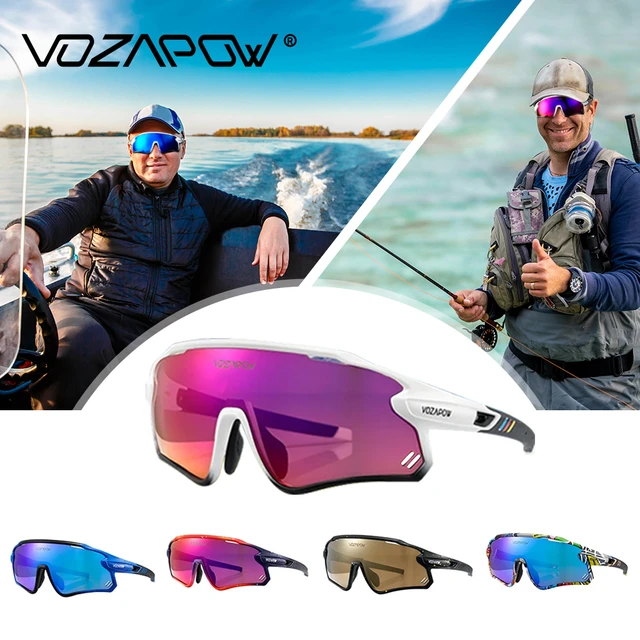 VOZAPOW Fishing Sunglasses For Men Polarized Glasses Night