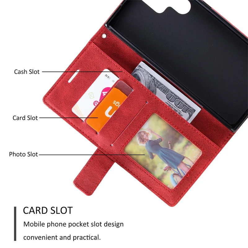 Ledertasche Schutzhülle für Samsung Galaxy S23 S24 Ultra S24 S23 Plus Stand Flip Wallet Case_voghion.com