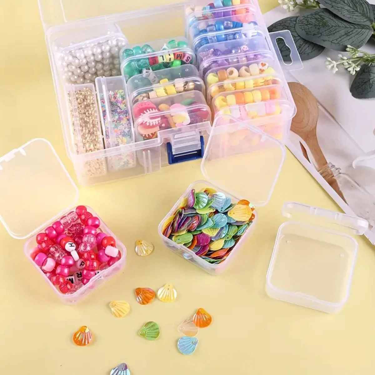DIY Diamond Painting Embroidery Storage Box Nail Art Jewelry Rhinestone Mosaic Storage Container Multifunctional Box storage box,diamond painting storage box,storage container,plastic storage box,jewelry box