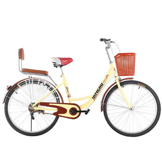 Ladies 24 Inch Princess Bicycle with Basket 3