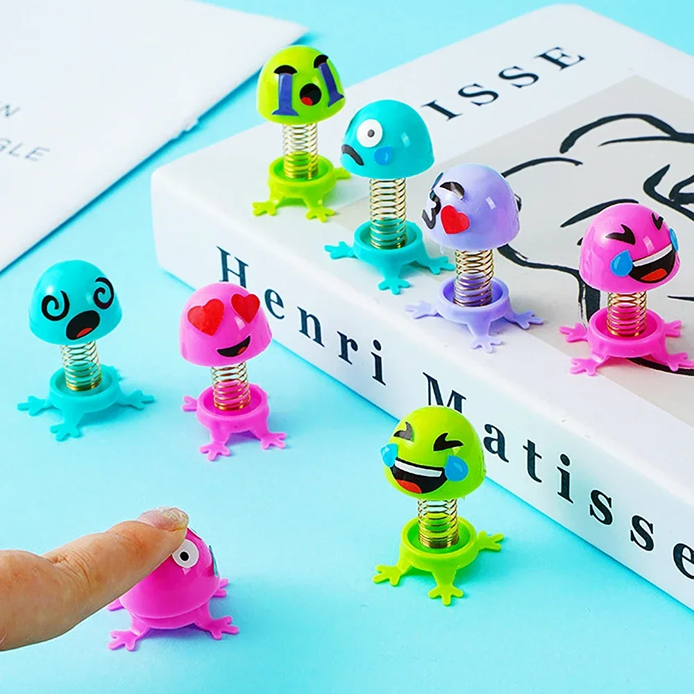 Children Toys DIY Assembled Springs Elves Party Favor Class Treasure Box Carnival Prizes Boys Girls Birthday Gifts 20Pcs