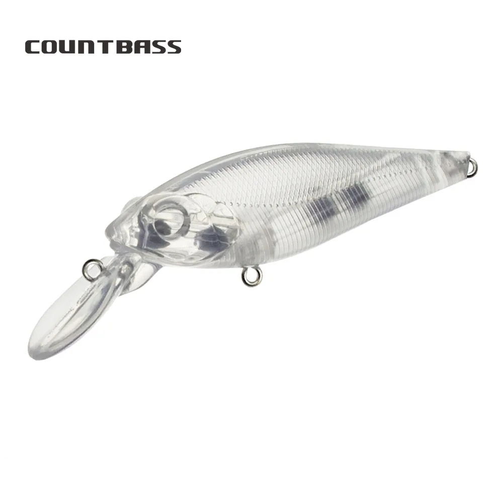 

10Pcs Blank Hard Lures Bodies, Sinking Minnow 80mm/3.2" 12g/0.4oz, Unpainted Fishing Baits, Plug, Wobblers, Hardbaits