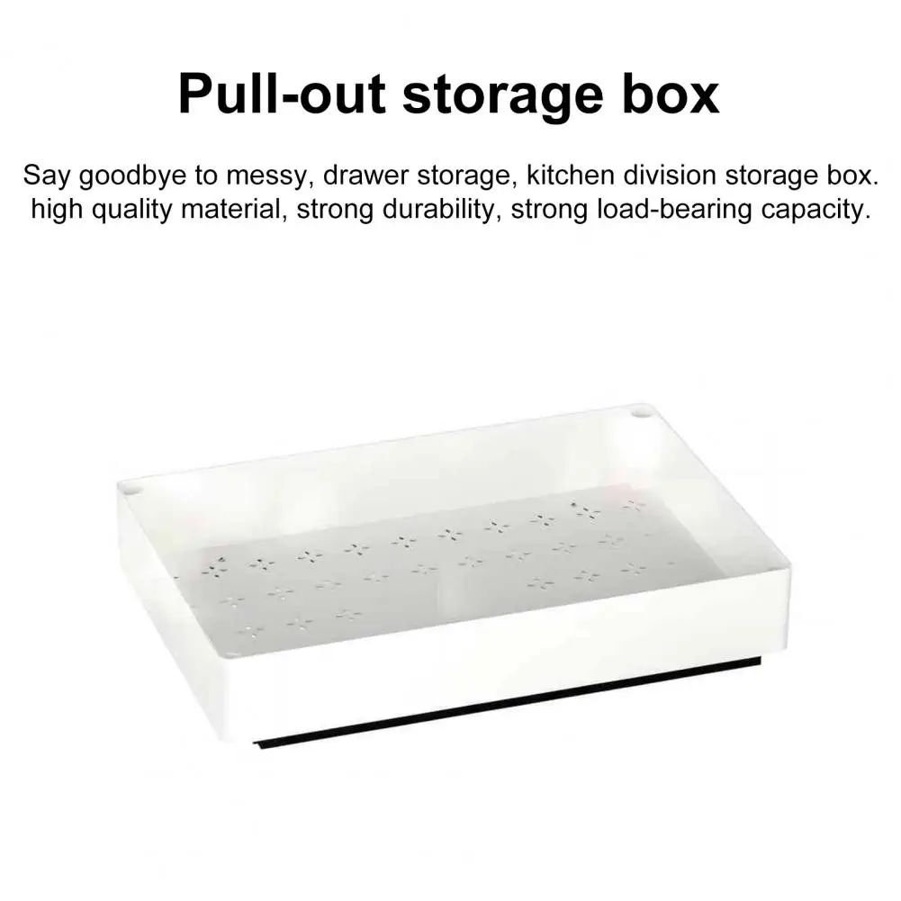 Pull Out Cabinet Organizer Kitchen Cabinet Organizer with Divider Racks Heavy Duty Slide Out Drawers for Cabinets for Kitchen