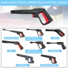 Pressure Washer Spray Gun Lance Nozzle for AR Blue Clean Black Decker Bosch Michelin Makita Stanley Pressure Washer 2