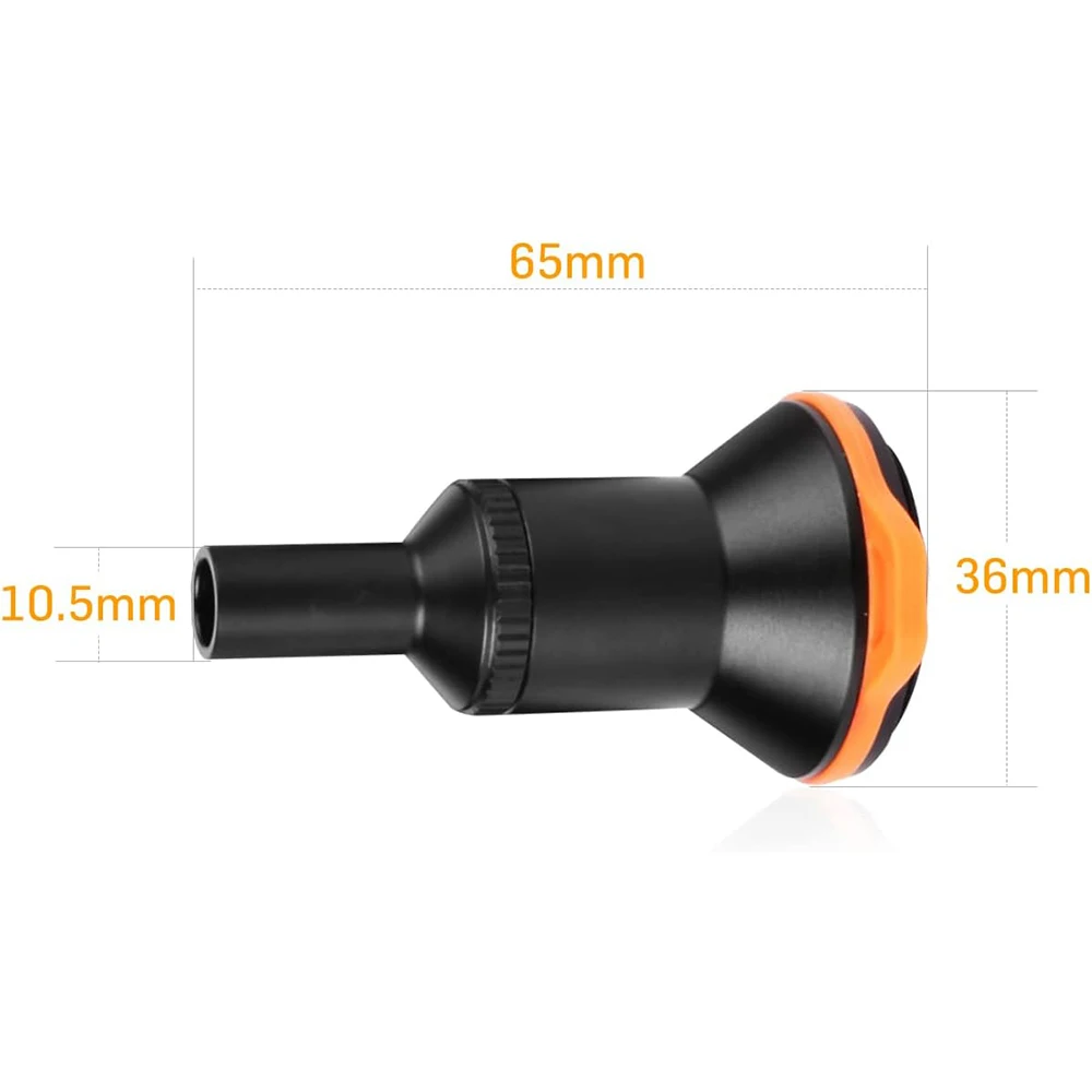 Mini Flashlight Flashlight Holster ORCATORCH D530V Diving Video Light Snoot