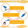 16 Pieces Nail Rhinestones Picker Replacement Head Tips For Nail Dotting Pen To Pick Up Nail Gem Jewelry 5