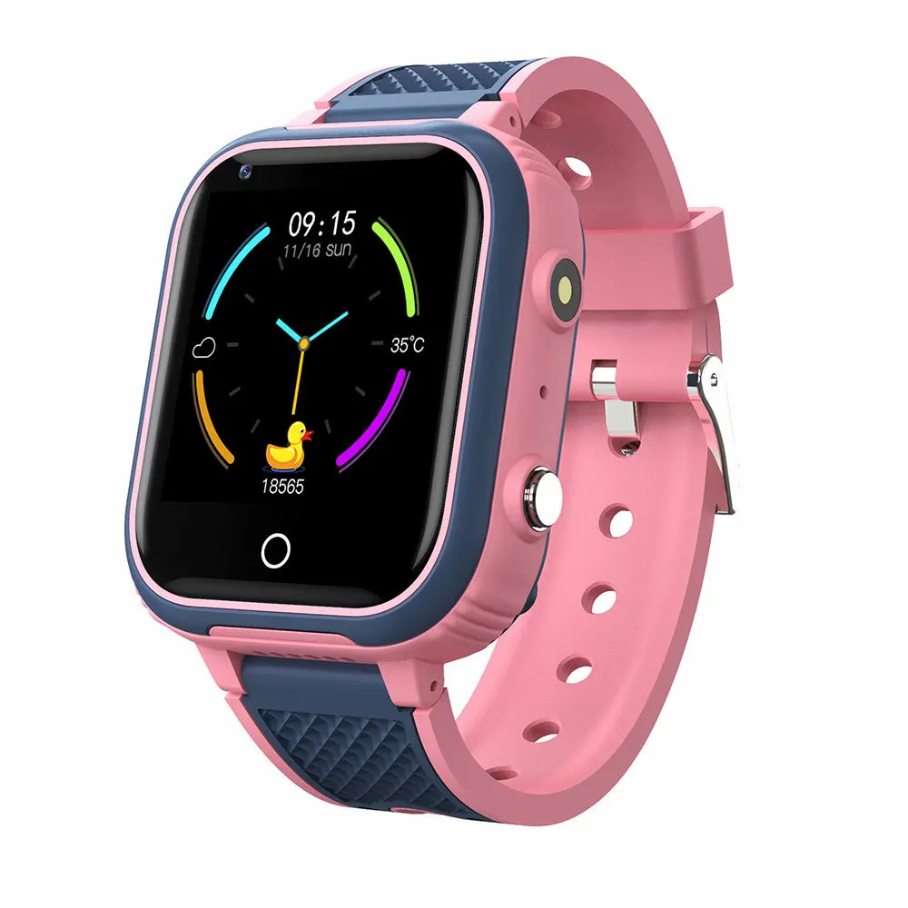 

LT21 intelligent children watch GPS tracker waterproof smart watch video calls 4 g phone watch back monitor for Android to ios