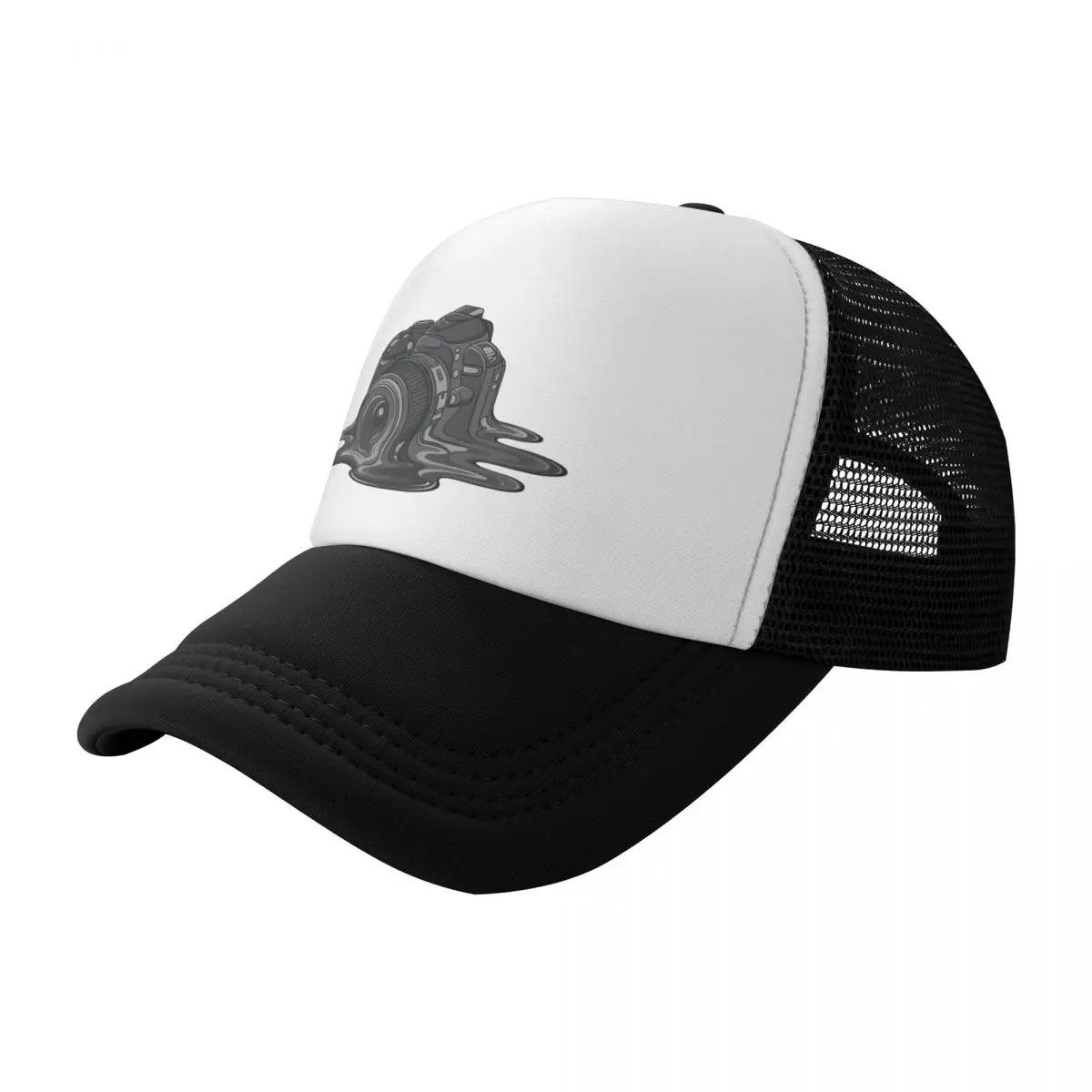 

Camera Melt Baseball Cap Hood custom Hat Sun Cap Vintage Men's Caps Women's