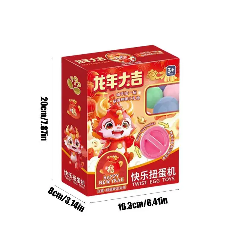 New Year Prizes Toy Claw Machine Dragon Toy Machine Funny Creative Interesting New Year Egg Machine With Trendy Stuff For Kids 6