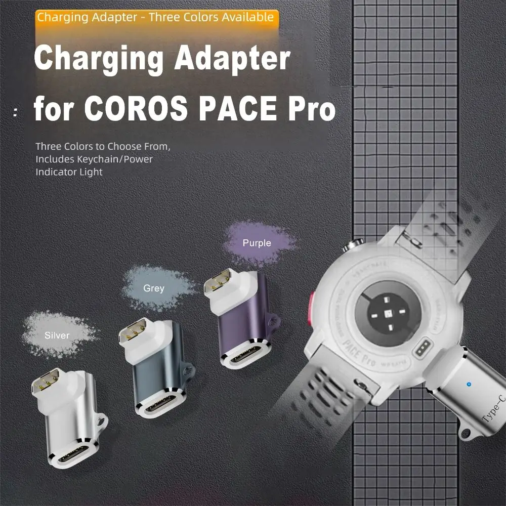 High-Speed Type-C to Magnetic Charger Converter with Indicator Light