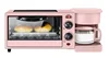 3 In 1 Breakfast Makers Set Accessories Toaster Coffee Pot Oven Glass Frying Pan Breakfast Maker Machine 3