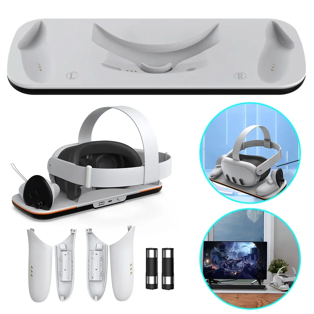  Quest 3 VRヘッドセット＋コントローラー＋充電ケーブル Quest 3 VRヘッドセット＋コントローラー＋充電ケーブル Amazon