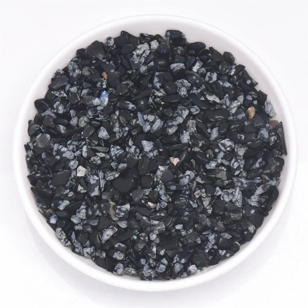 Natural Tumbled Gemstone Chips for Decorative Bedding and Vase Filler, 3-5mm