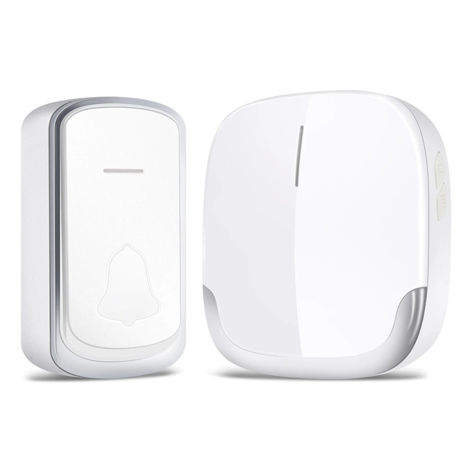 

Waterproof Wireless Doorbell Adjustable Volume With 36 Music Smart Doorbell Home Improvement Door Hardware Black/white