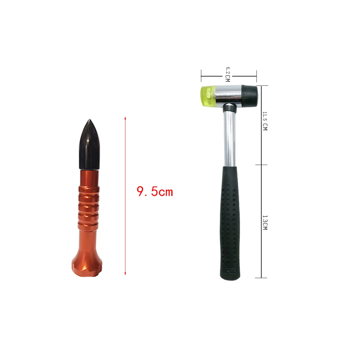 Strumenti per la riparazione di ammaccature automobilistiche Dent Dent Body Dent Kit di riparazione ammaccature in lamiera Kit di strumenti manuali Set di strumenti di riparazione automobilistica - Image 4